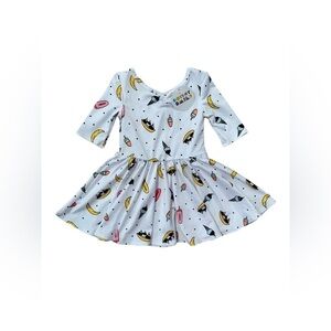 Dot Dot Smile NWT Size 12/24 Months Banana Split Ballerina Dress